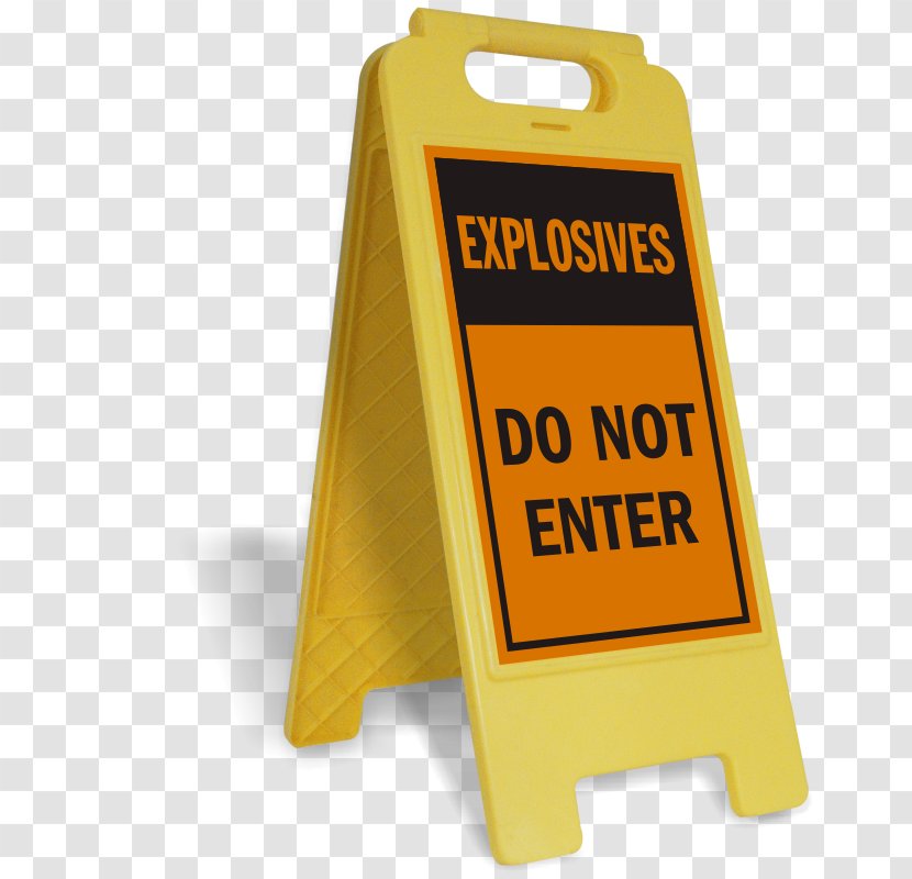 Occupational Safety And Health Administration Hazard Warning Sign Floor - Explosives Transparent PNG