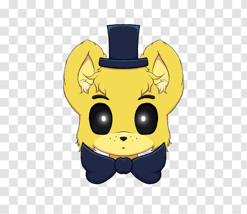 Five Nights At Freddy's 3 2 Drawing - Yellow - Golden Lines Transparent PNG
