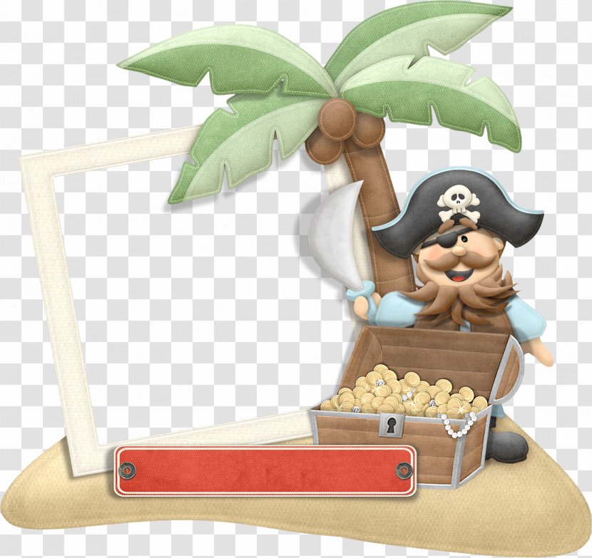 Piracy Picture Frame Clip Art - Plant - Cartoon Pirates Transparent PNG