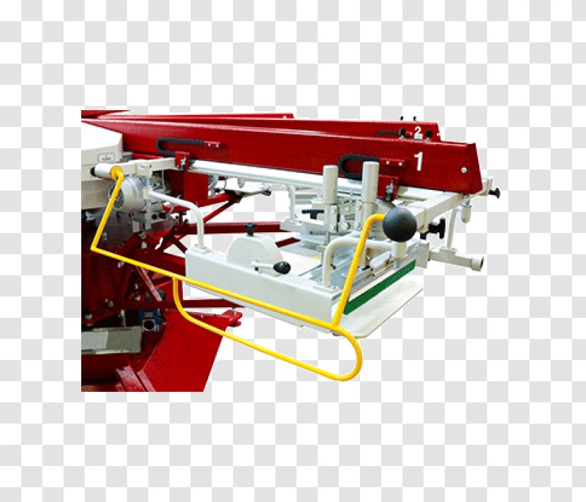 Machine Screen Printing Press - Automotive Exterior - Printer Transparent PNG