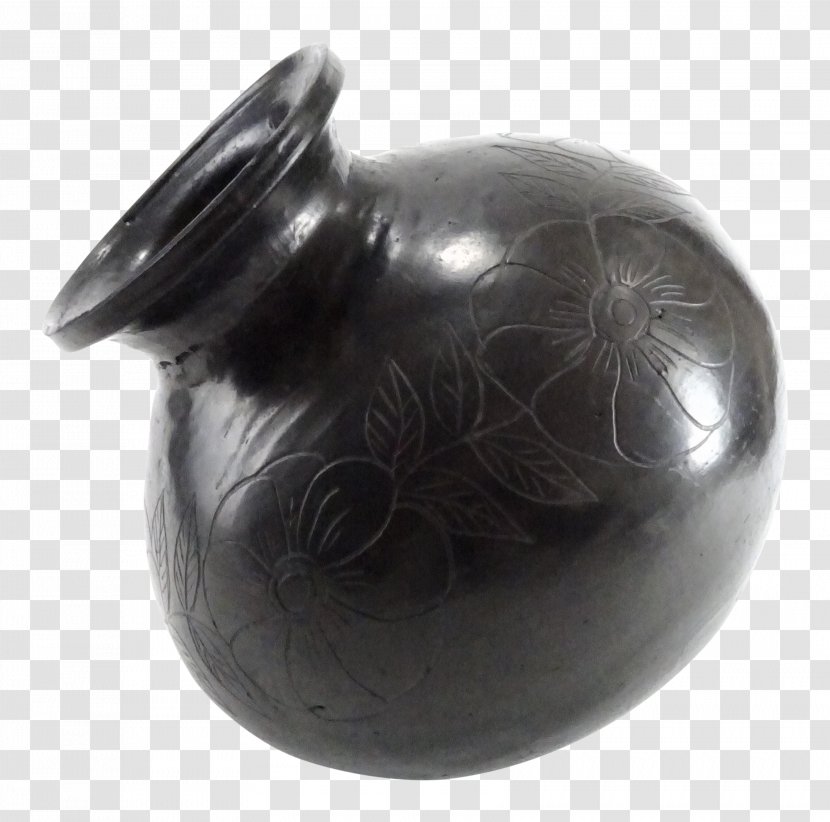 Barro Negro Pottery Nemadji Vase Ceramic - Tulipiere Transparent PNG
