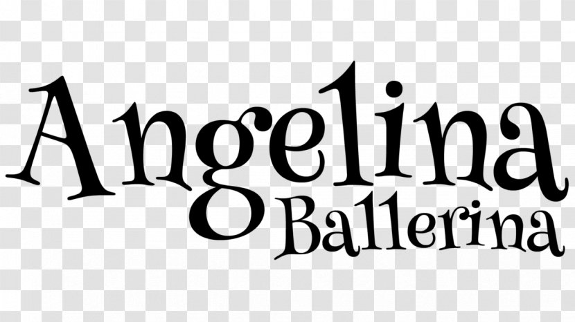 Logo Child Angelina Ballerina Art - Text Transparent PNG