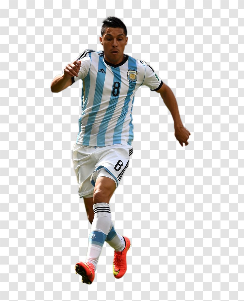 Jersey Argentina National Football Team Soccer Player - Ezequiel Lavezzi Transparent PNG