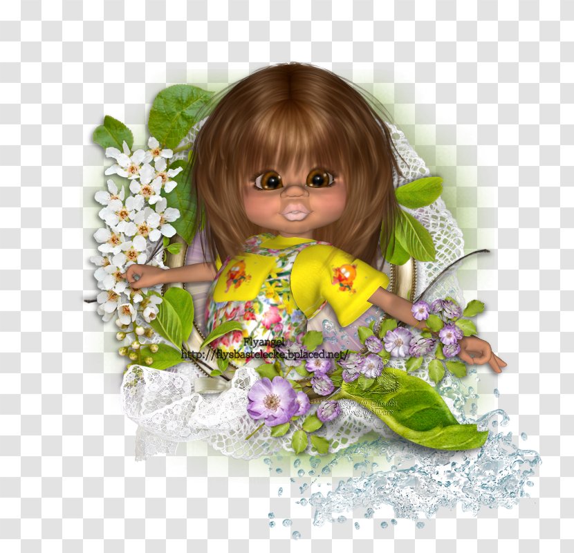 Flower Toddler Doll - Grass Transparent PNG