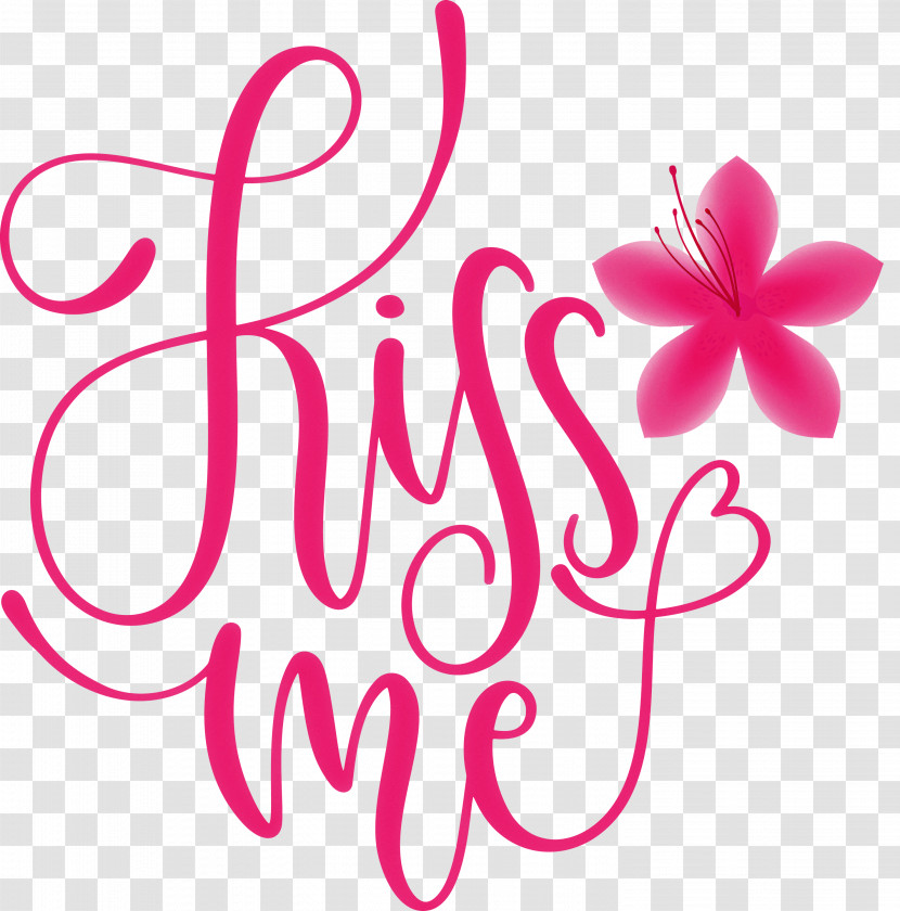 Kiss Me Valentines Day Valentine Transparent PNG