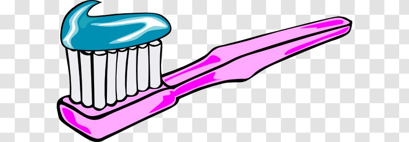 Toothbrush Tooth Brushing Toothpaste Clip Art - Cliparts Transparent PNG