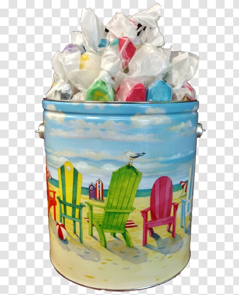 Salt Water Taffy Food Gift Baskets Plastic Pail Paul Brent Gallery - Beach - Assorted Flavors Transparent PNG