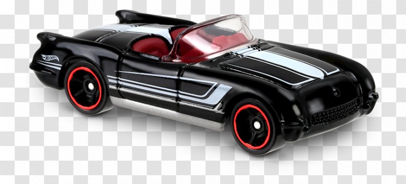 Hot Wheels 55 Corvette Car Chevrolet Mystery Models - Mattel - Logo Transparent PNG