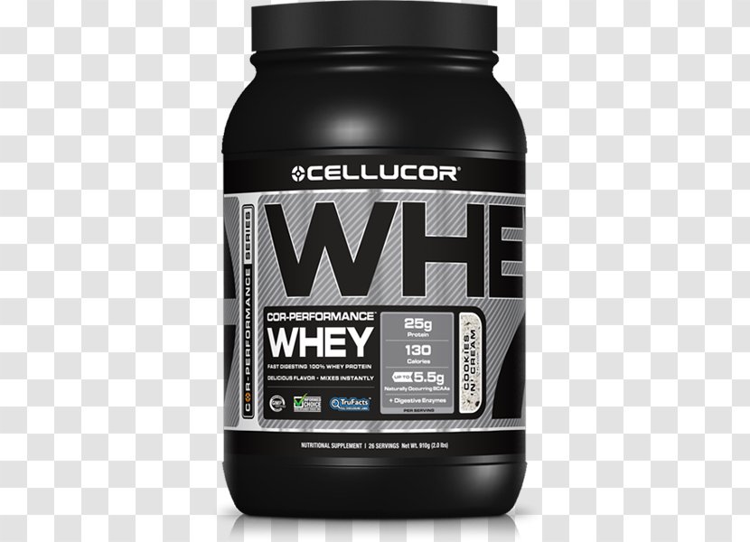 Ice Cream Cellucor Whey Protein Cookies And - Brand Transparent PNG