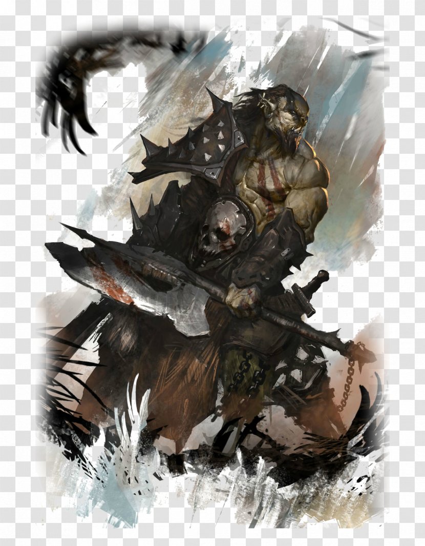 Orc Dungeons & Dragons World Of Warcraft Illustration Drawing - Fantasy Transparent PNG