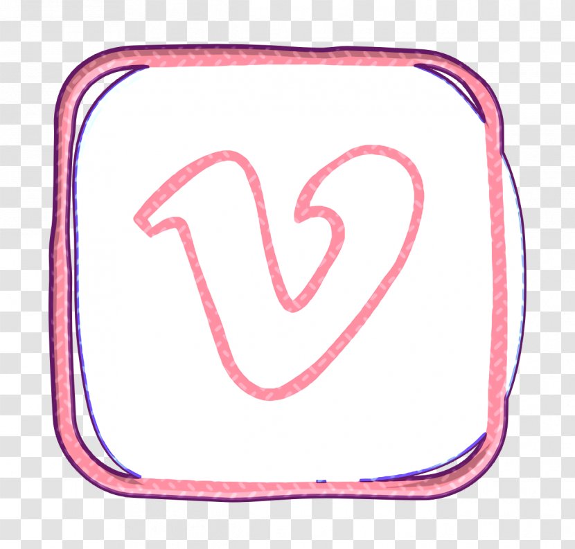 Communication Icon Media Network - Pink - Symbol Transparent PNG