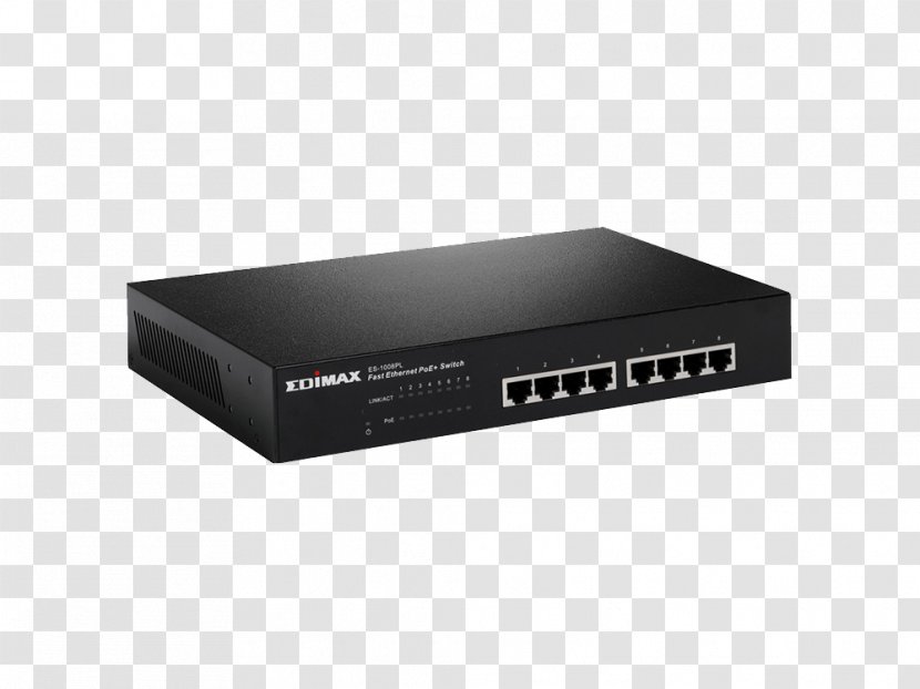 Router Wireless Access Points Power Over Ethernet Network Switch - Electronics - Halfduplex Transparent PNG