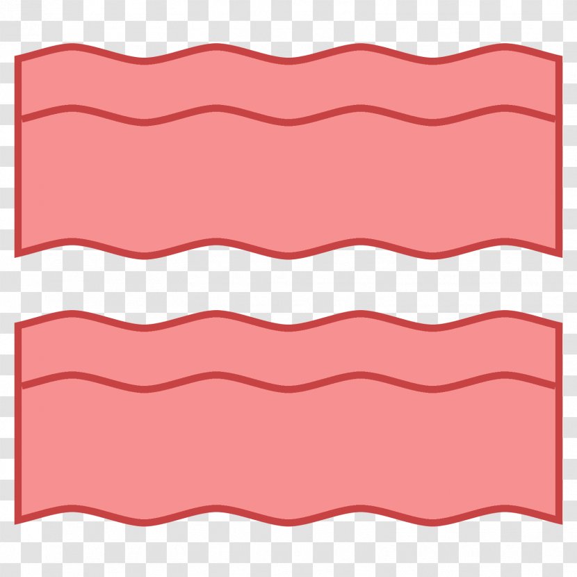 Red Pink Rectangle Maroon - Bacon Transparent PNG