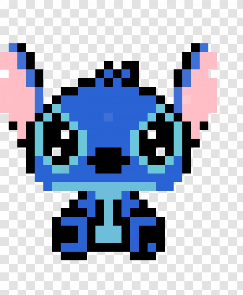 Disney's Stitch: Experiment 626 Lilo Pelekai Pixel Art Transparent PNG