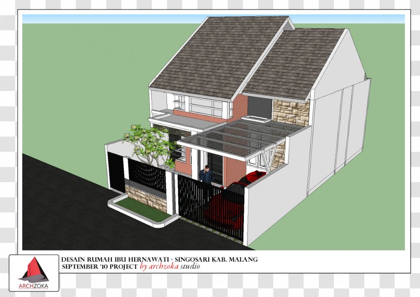 Design Services In Malang Kampung Tridi House Architecture Transparent PNG