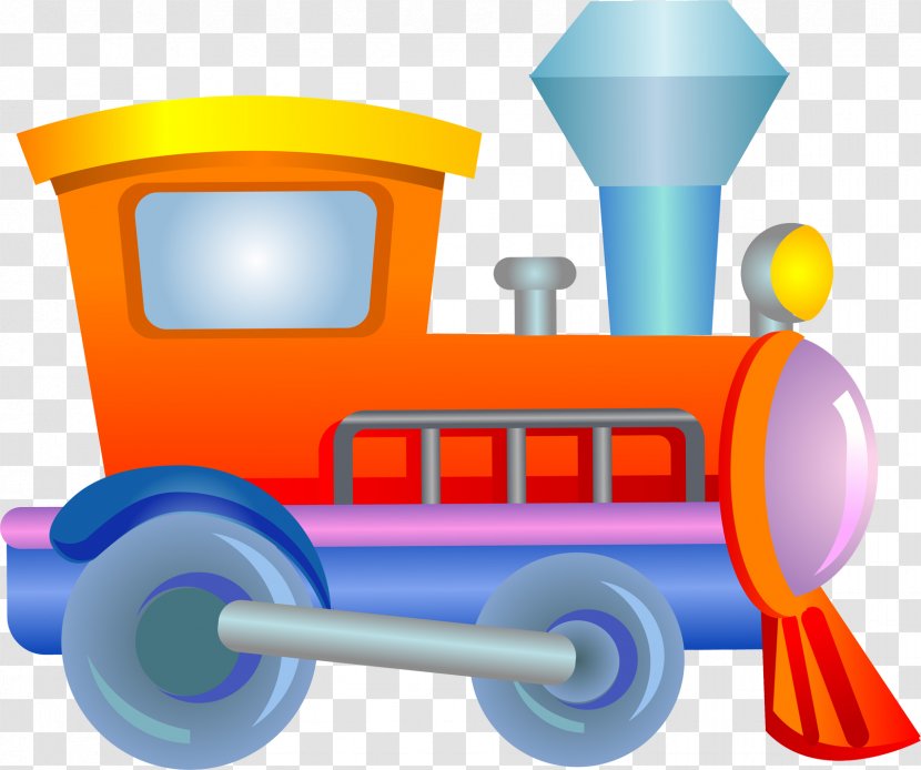 Train Steam Locomotive Clip Art - Flower Transparent PNG