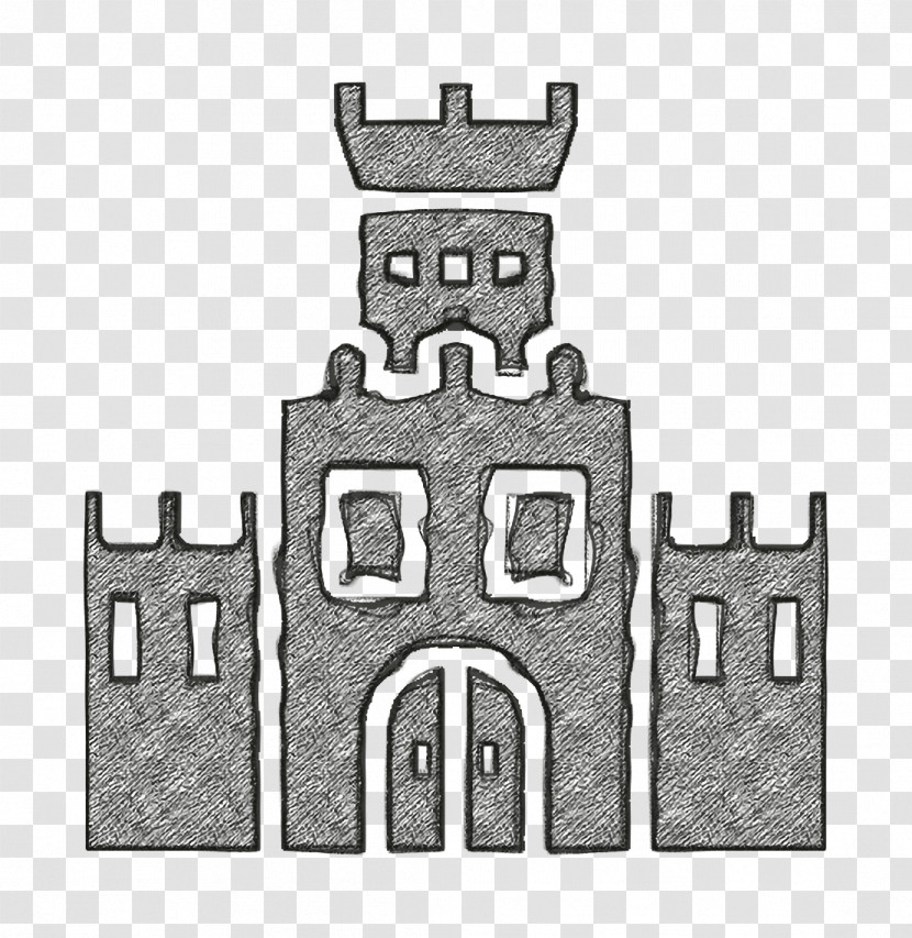 Fortification Icon Game Elements Icon Fort Icon Transparent PNG
