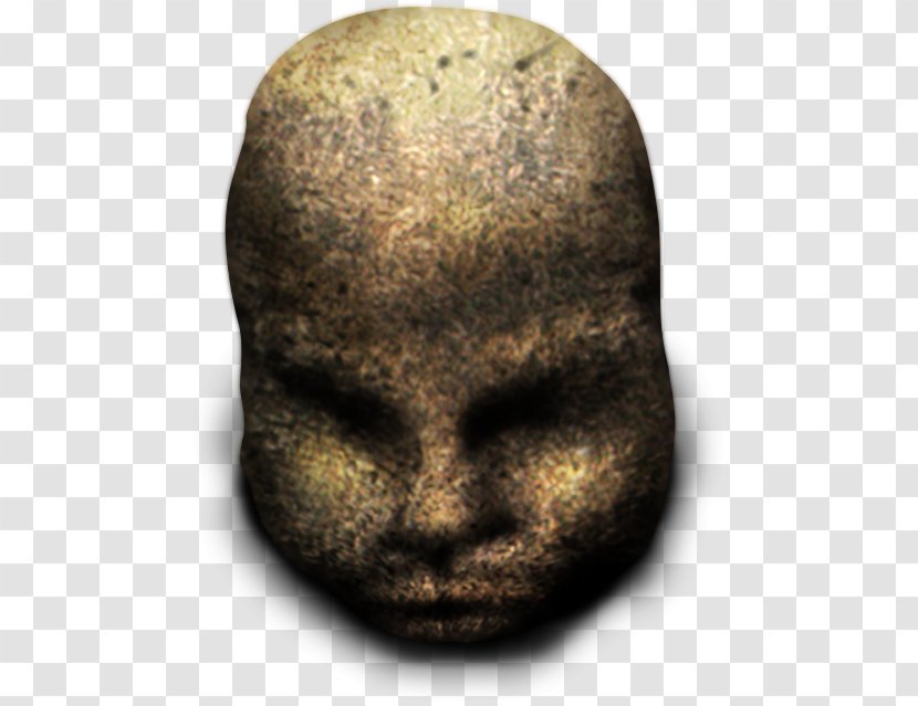 Rock Monolith Skull Head Face - Jaw Transparent PNG
