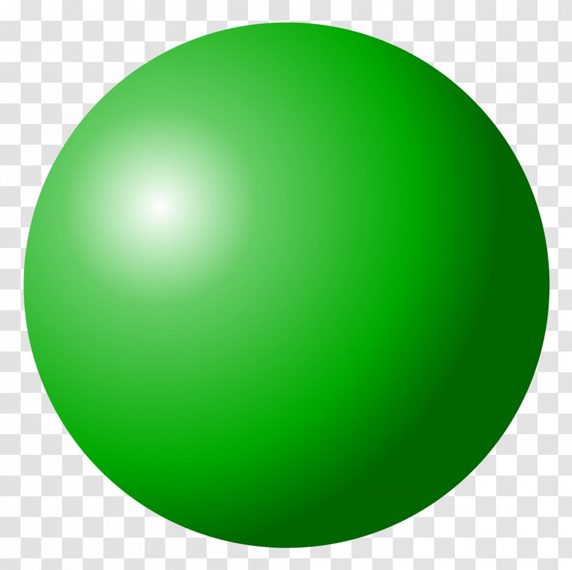 Circle Green Sphere Gradient - Radius Transparent PNG
