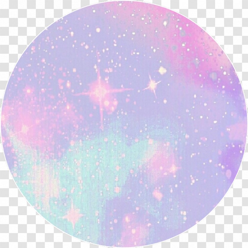 Circle Pastel Purple Drawing - Aesthetic Transparent PNG