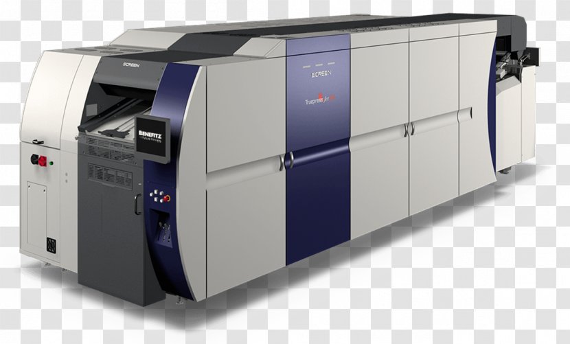 Paper Inkjet Printing Digital Press - Flatbed Printer Transparent PNG