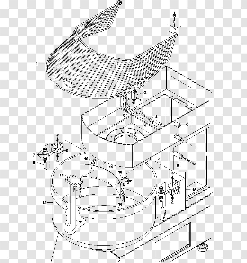 Mixer Drawing Angle Electrical Switches Sketch - Pushbutton - Spiral Bread Transparent PNG
