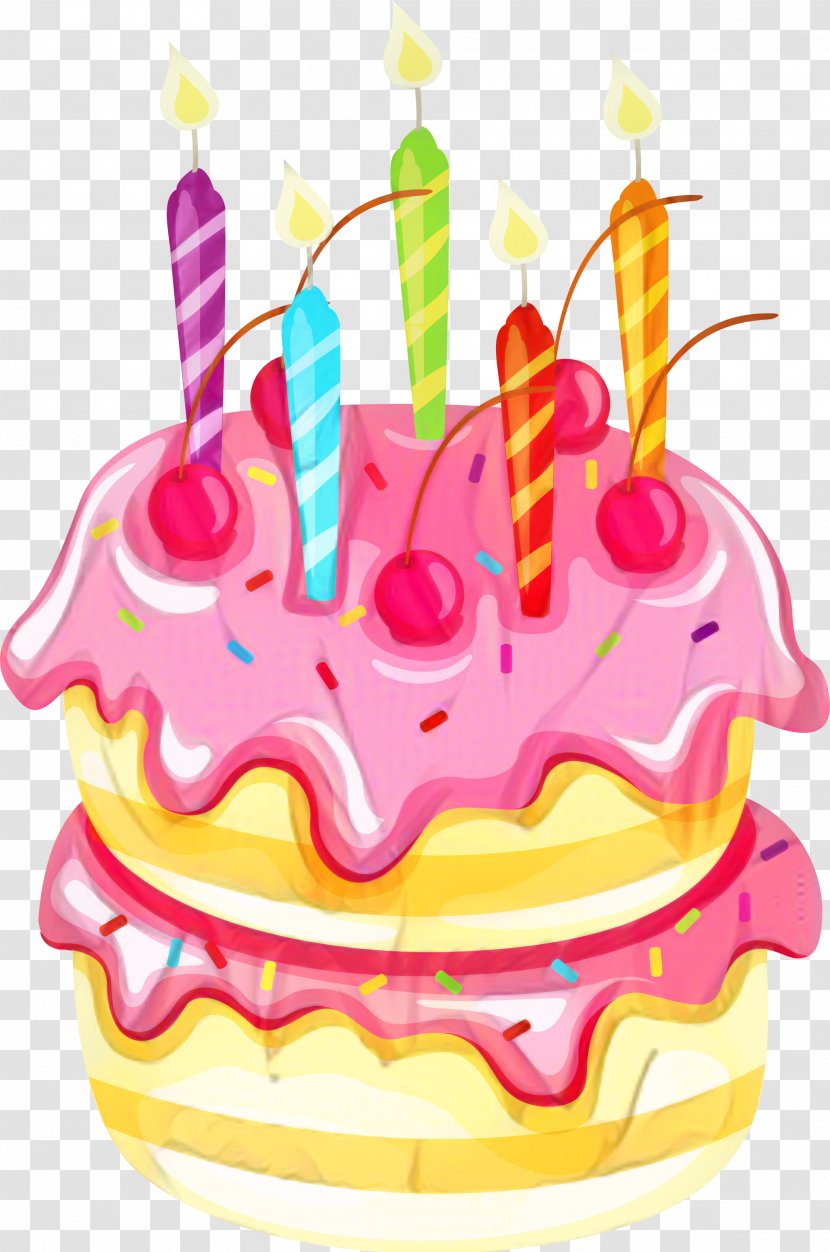 Birthday Cake Cupcake Gift - Pink Transparent PNG