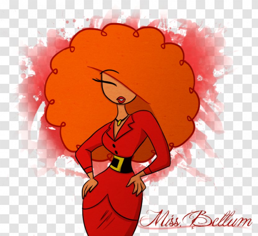 Miss Sara Bellum Mojo Jojo Television Show DeviantArt - Watercolor - Heart Transparent PNG