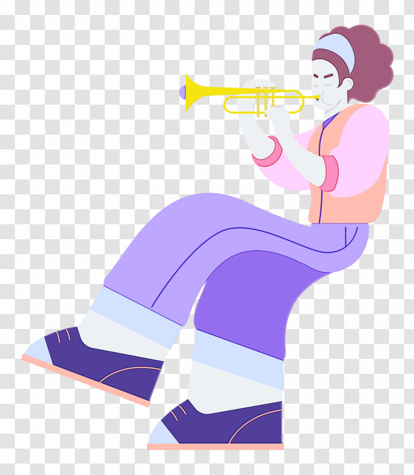 Cartoon Trumpet Drawing Icon Megaphone Transparent PNG