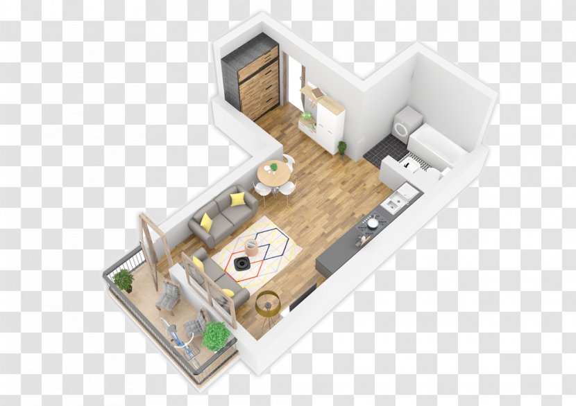 Product Design Floor Plan - Apartment Building Balcony Transparent PNG