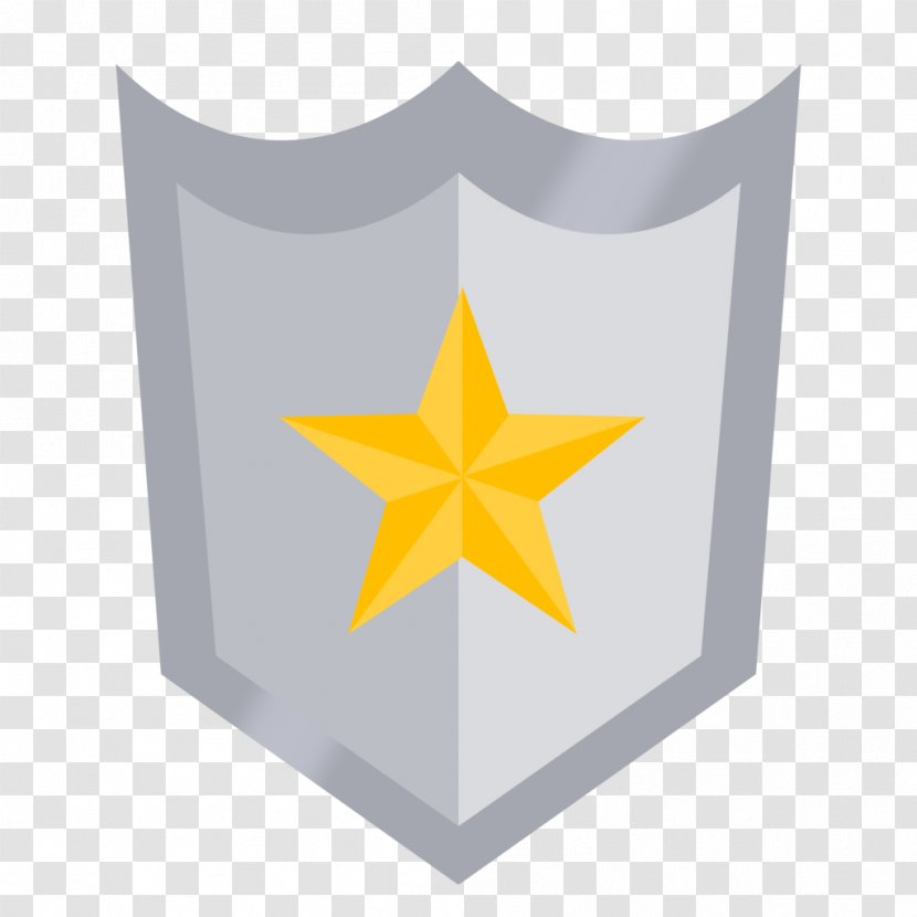 Cutie Mark Crusaders Star Television - Yellow - Shield Transparent PNG