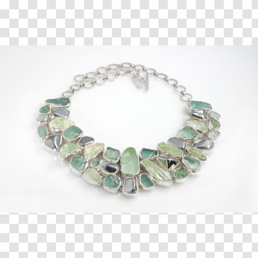 Emerald Bracelet Necklace Jewelry Design Jewellery - Silver Transparent PNG