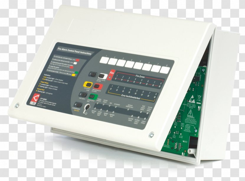 Fire Alarm Control Panel System Security Alarms & Systems Device EN 54 - Electronics Transparent PNG
