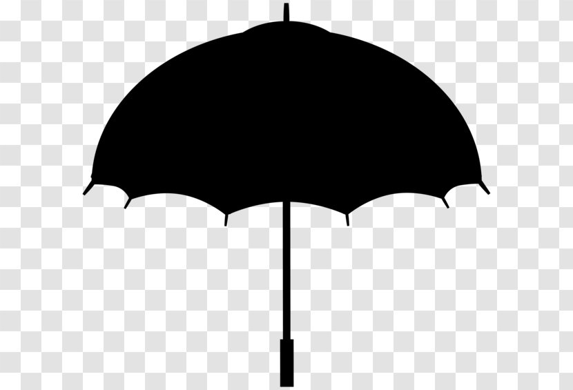 Clip Art Umbrella Image - Blackandwhite - Clothing Accessories Transparent PNG