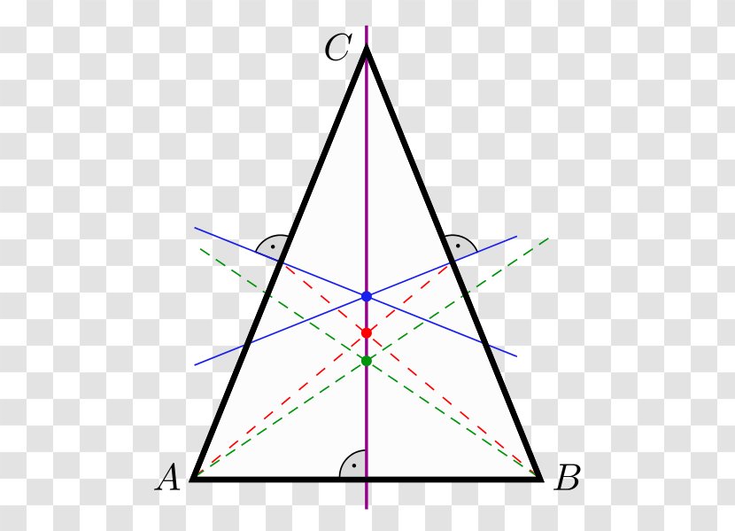 Isosceles Triangle Wikimedia Commons Geometry Right - Shape Transparent PNG