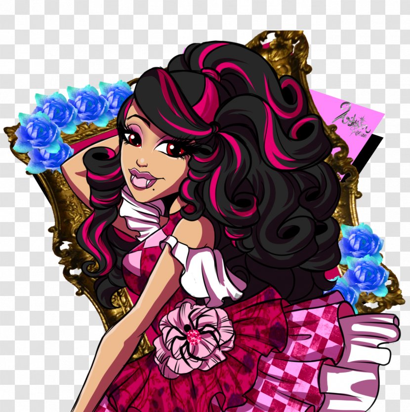 Graphic Design Flower Monster High - Gloom Transparent PNG