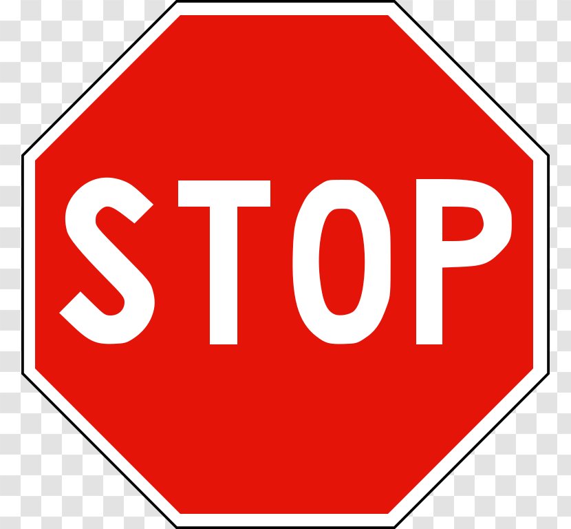 Stop Sign Clip Art Traffic Image - Mid Creative Transparent PNG