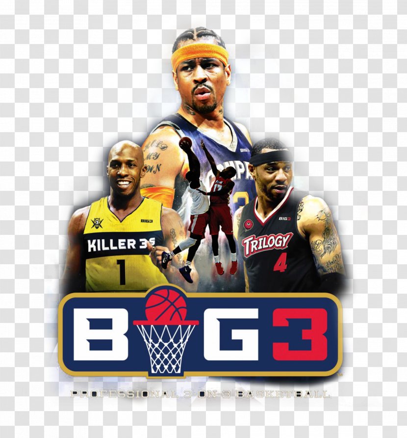 Allen Iverson 2017 BIG3 Season Killer 3's Company - 3 S - Ice Cube Collection Transparent PNG