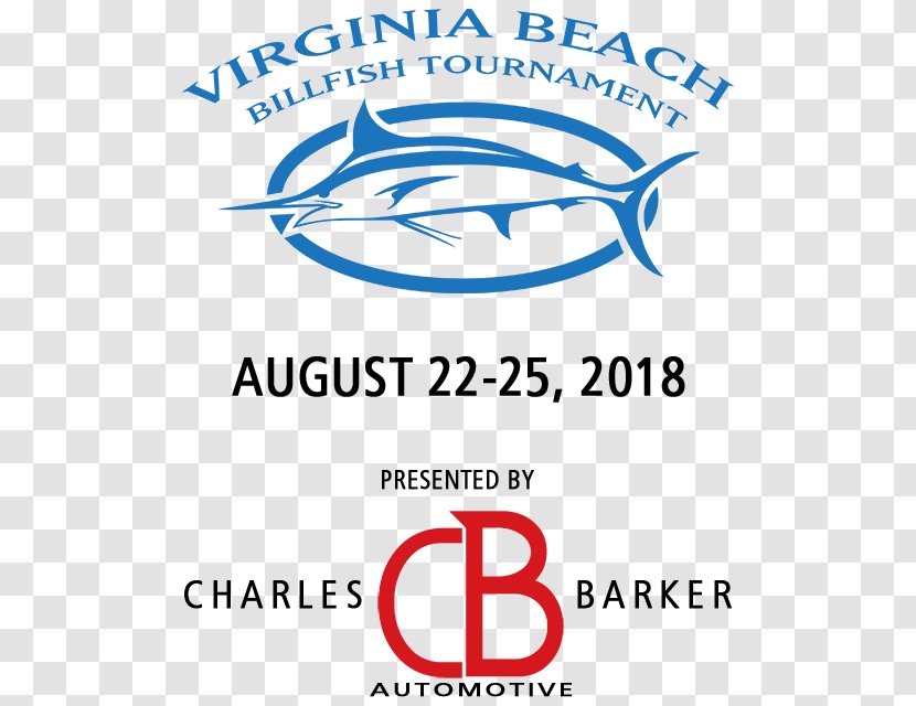 Virginia Beach Billfish Tournament Logo Brand Font Line - Fishing Transparent PNG