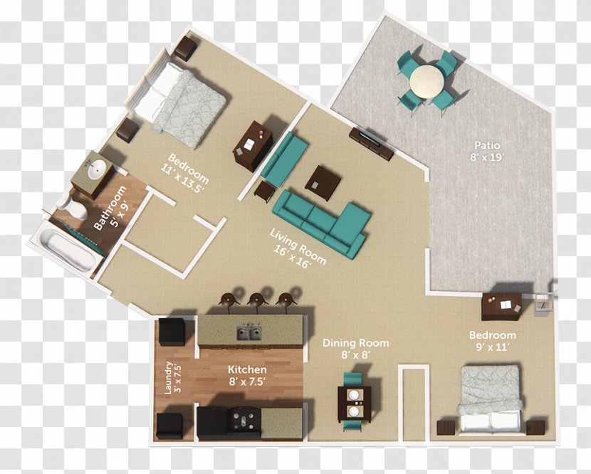 72 West Apartments Floor Plan Renting House - Residential Area - Great Wall Of China Transparent PNG