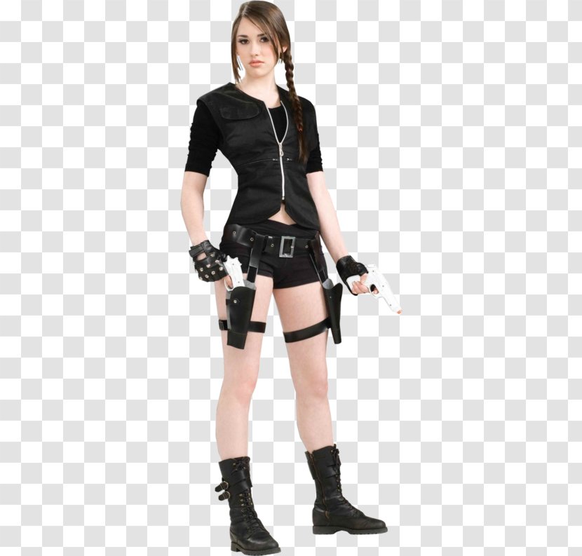 Lara Croft: Tomb Raider Gun Holsters Firearm - Cartoon - Croft Transparent PNG