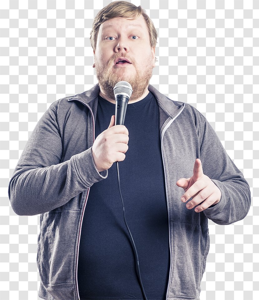 Tomi Walamies Stand-up Comedy Comedian Microphone Humour - Chin - Adeyemi Transparent PNG