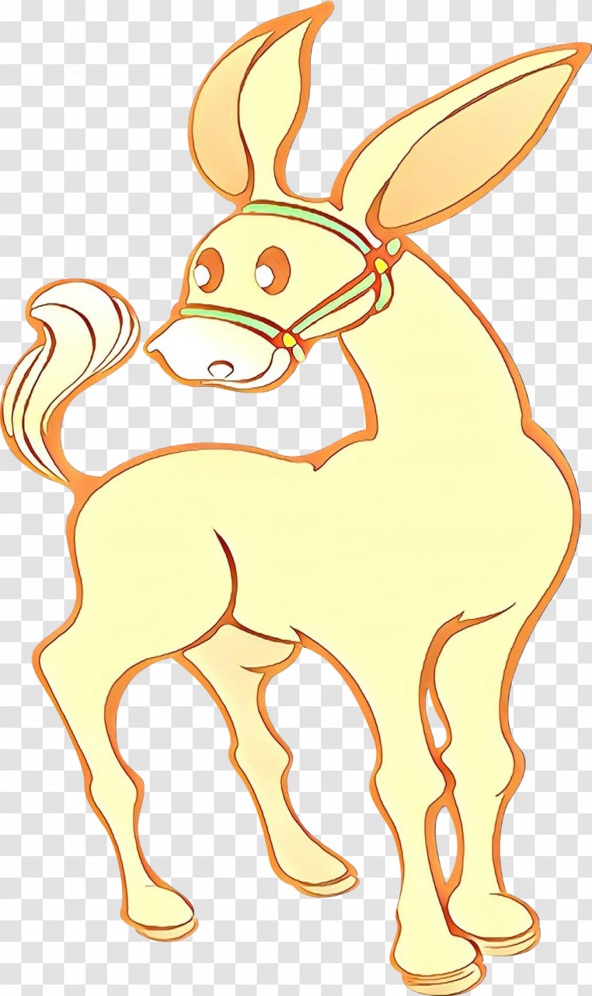 Cartoon Animal Figure Tail Transparent PNG