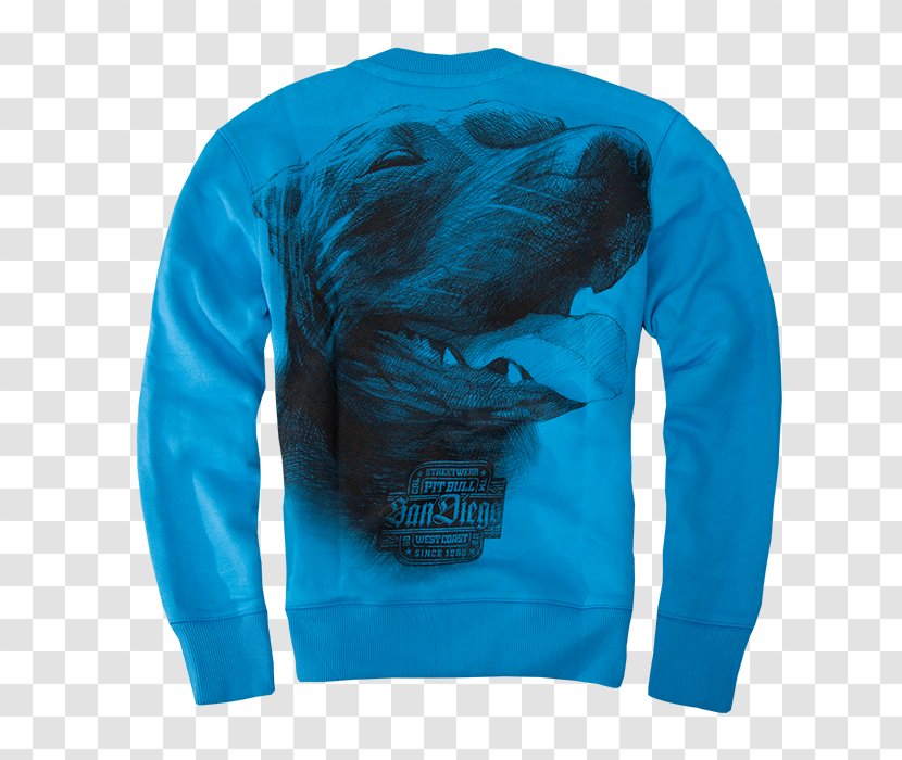 Hoodie Neck Turquoise - Active Shirt - Pit Bull Transparent PNG