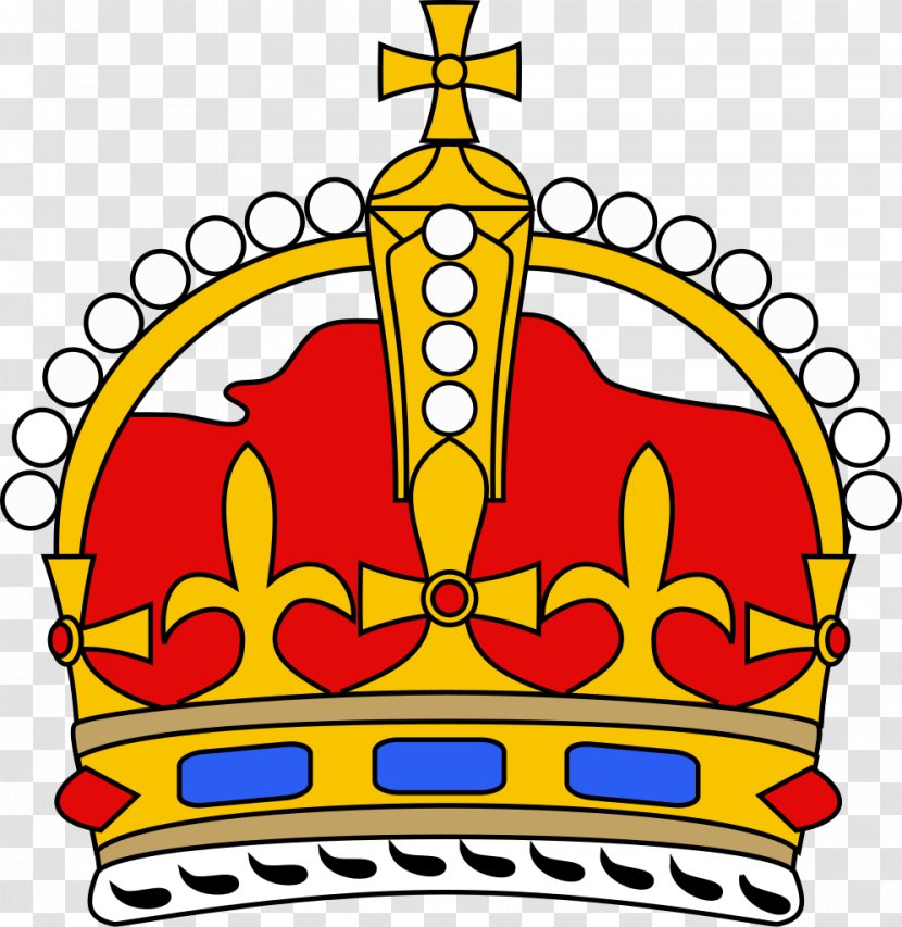 Crown Jewels Of The United Kingdom Clip Art Coroa Real St Edward's - King - Simple Transparent PNG