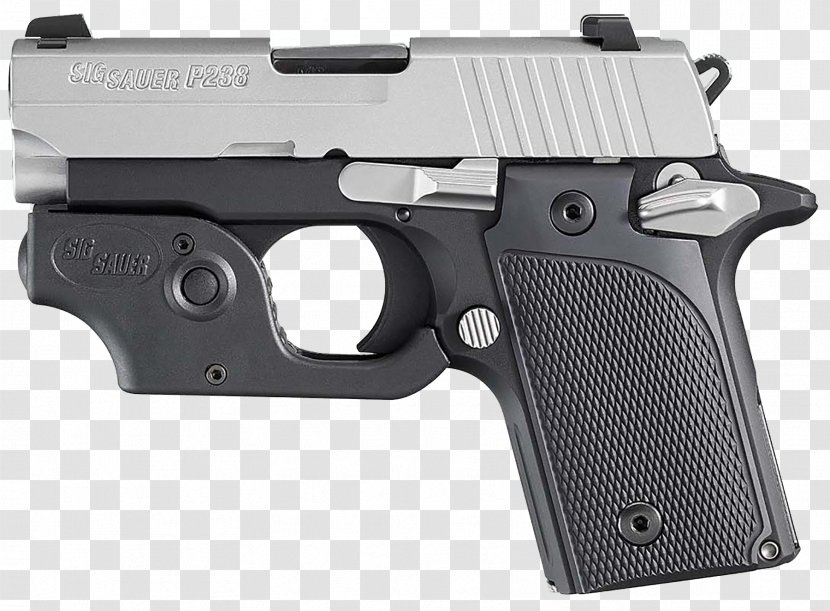 SIG Sauer P238 .380 ACP Semi-automatic Pistol Sig Holding - Semiautomatic - Handgun Transparent PNG