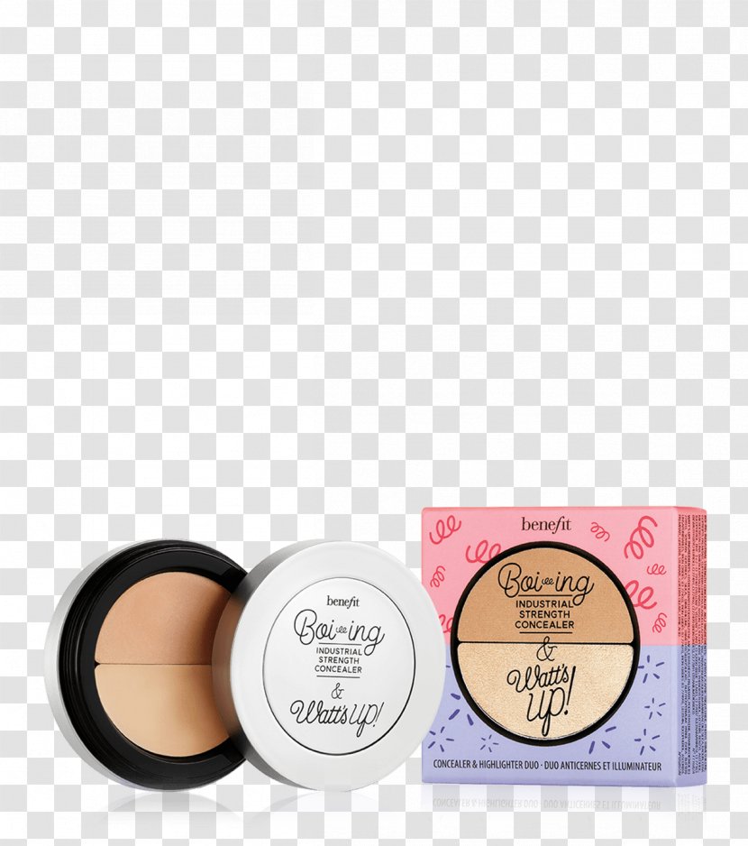 Face Powder Benefit Boi-ing Industrial-Strength Concealer Cosmetics - Anti Sai Cream Transparent PNG