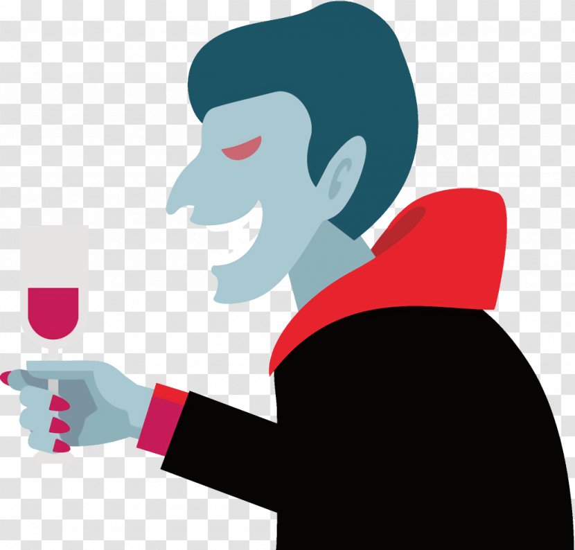 Vampire Halloween Dracula - Cartoon Transparent PNG