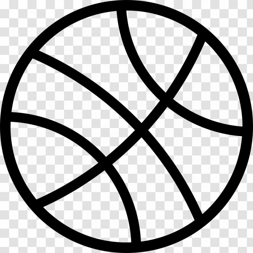 Outline Of Basketball Canestro Clip Art - Vector Transparent PNG