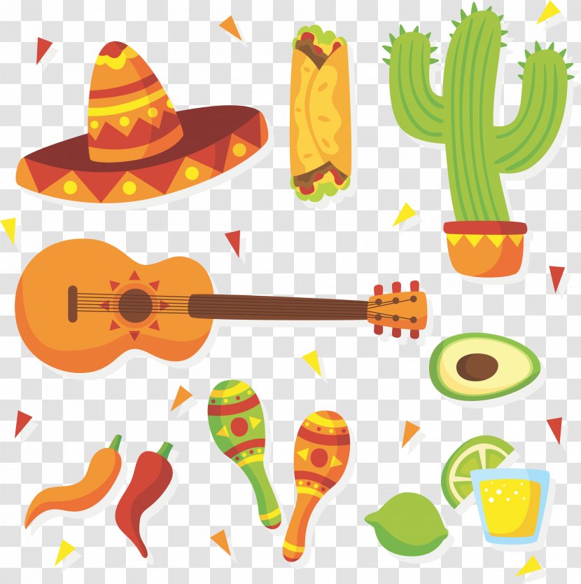 Mexican Cuisine Mexico Taco - Party Transparent PNG